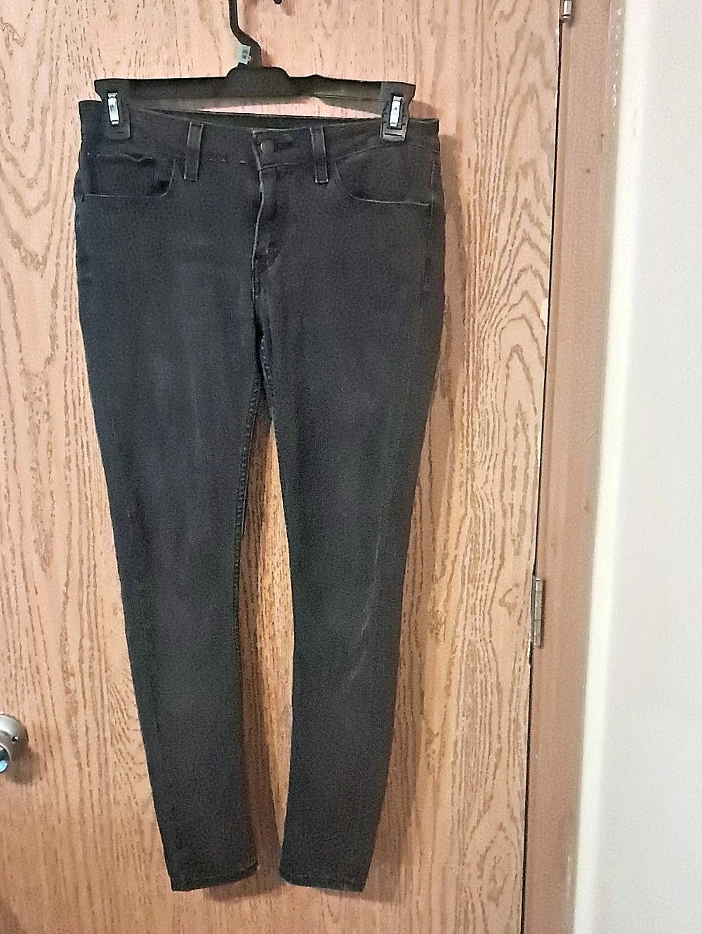 Levi's 535 Super Skinny Jeans Black Waist 30